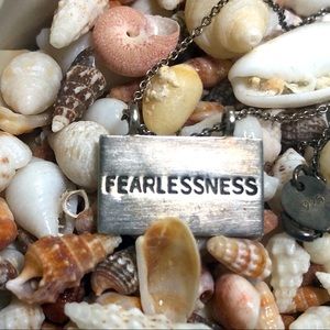 Sterling Silver Joyful Heart Foundation Fearlessness Pendant - 16” chain